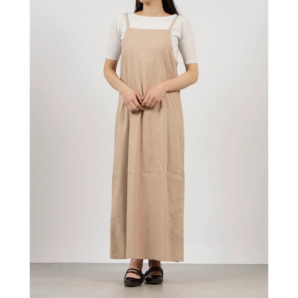 NorthStyle Beige Side Pocket Camisole Dress